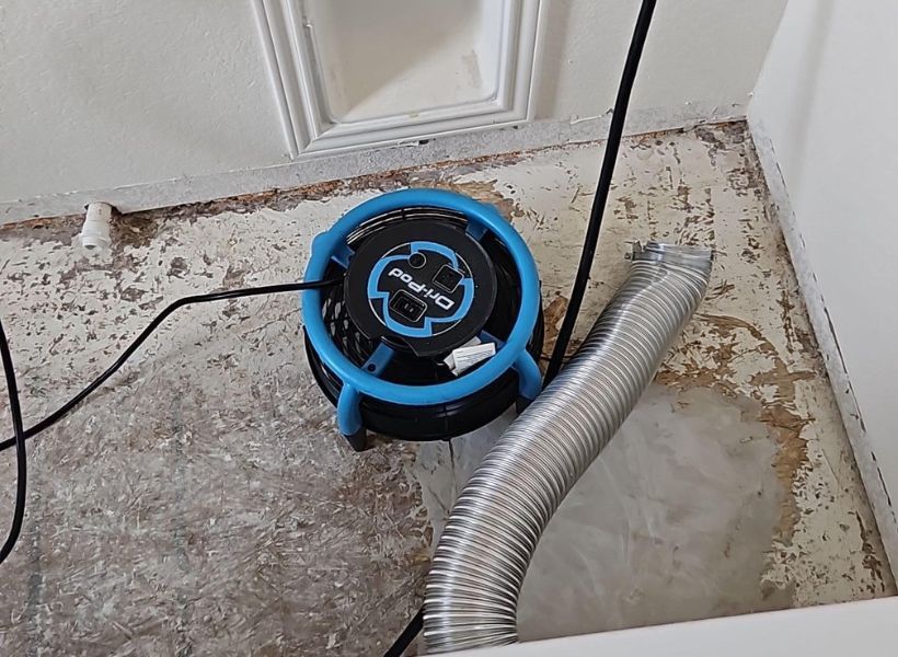 laundry room dryout