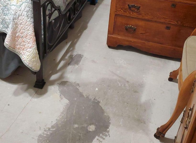 master bedroom-during