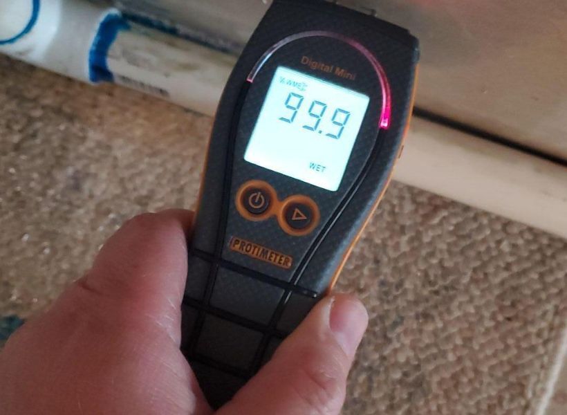 moisture meter-before