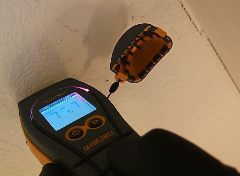 moisture meter-before