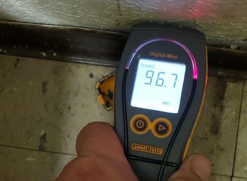 moisture reader used by texas certified professional