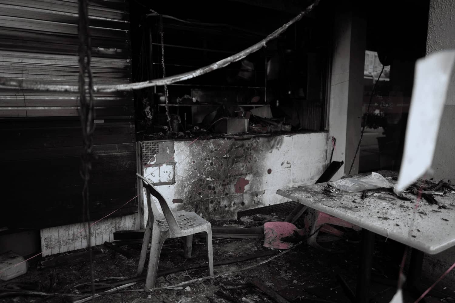 soot smoke damage