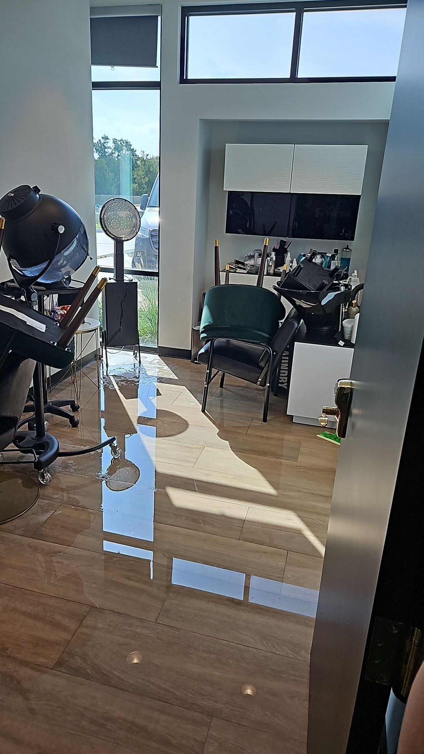 Water damage mitigation process