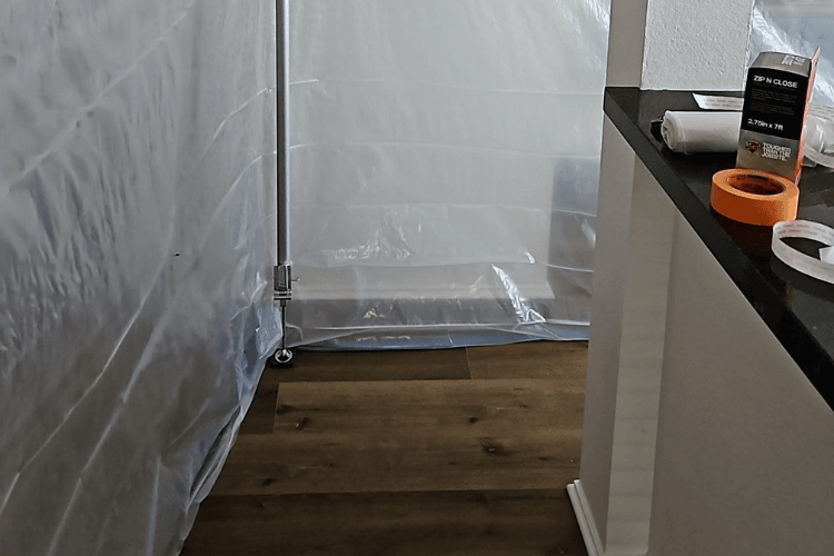 water damage containment