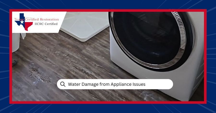 Water Damage from Appliance Issues