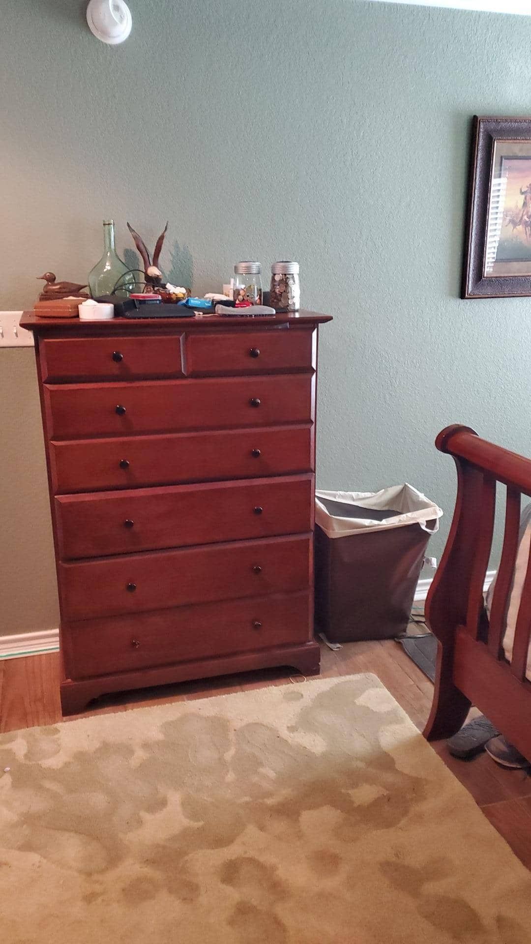 water damaged carpet