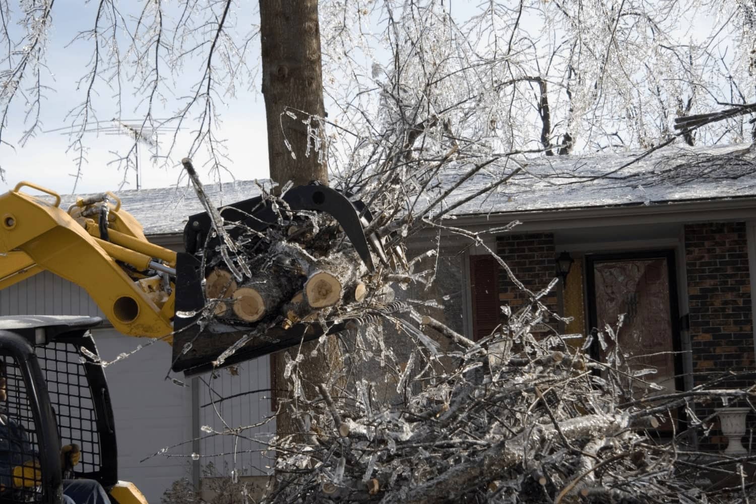 winter storm damage cleanup