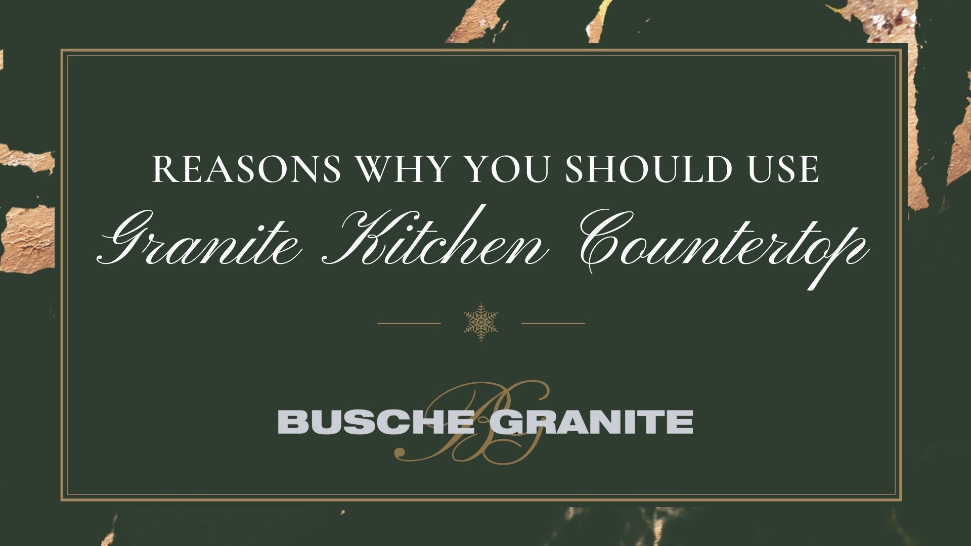 Busche Granite Countertop