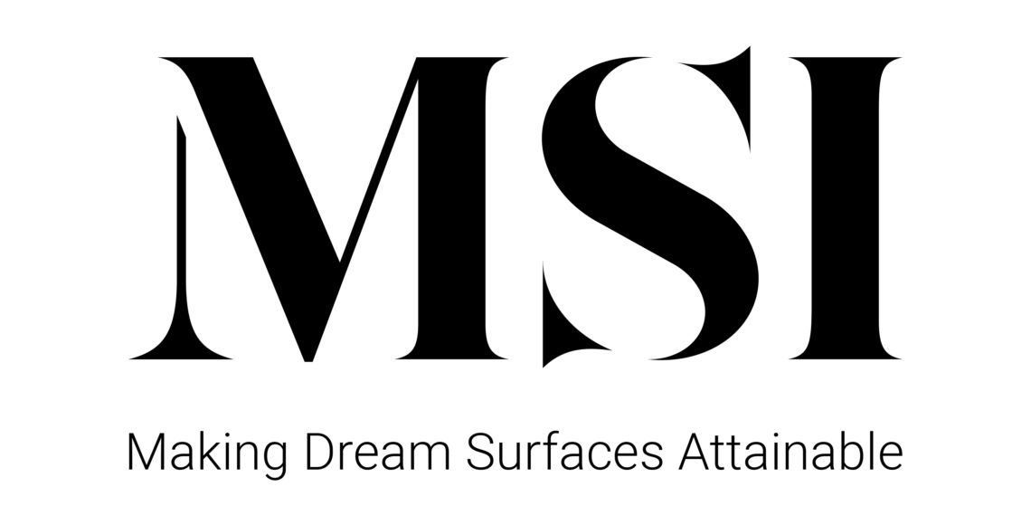A black and white logo for msi making dream surfaces attainable.