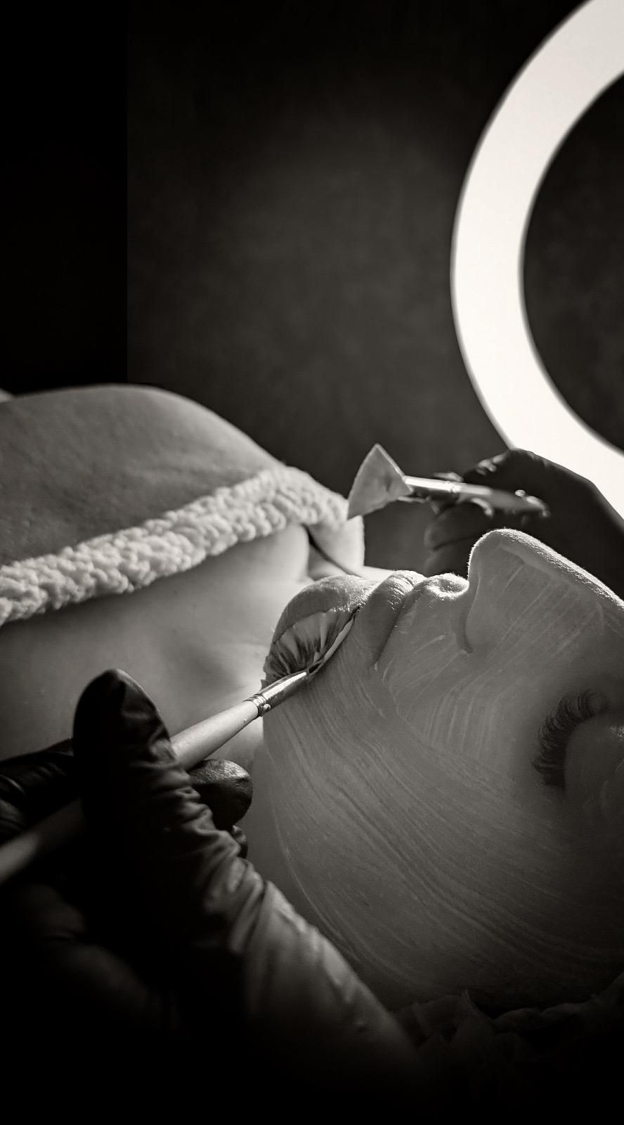 Isituto di belleza, trattamento estetico viso