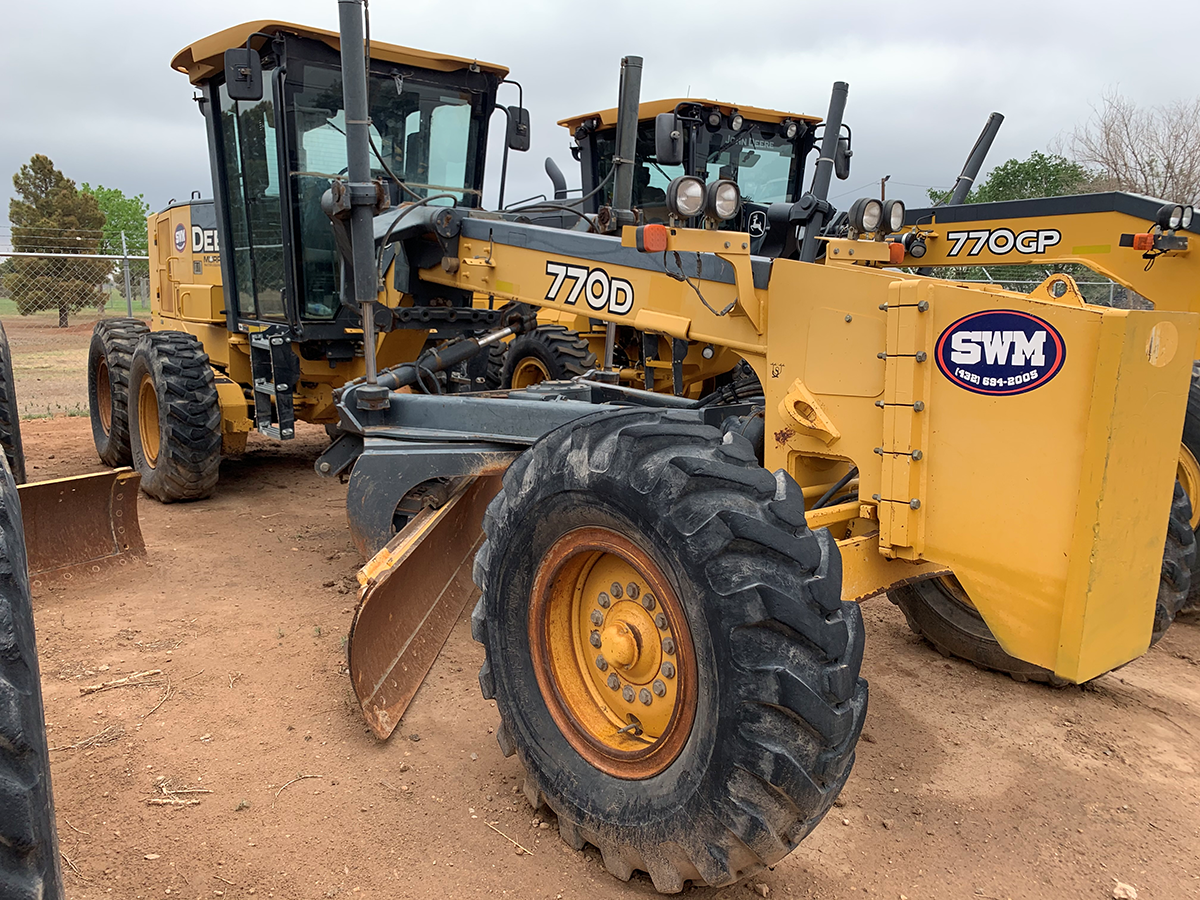 2007 John Deere 770D 6x4 Motor Grader