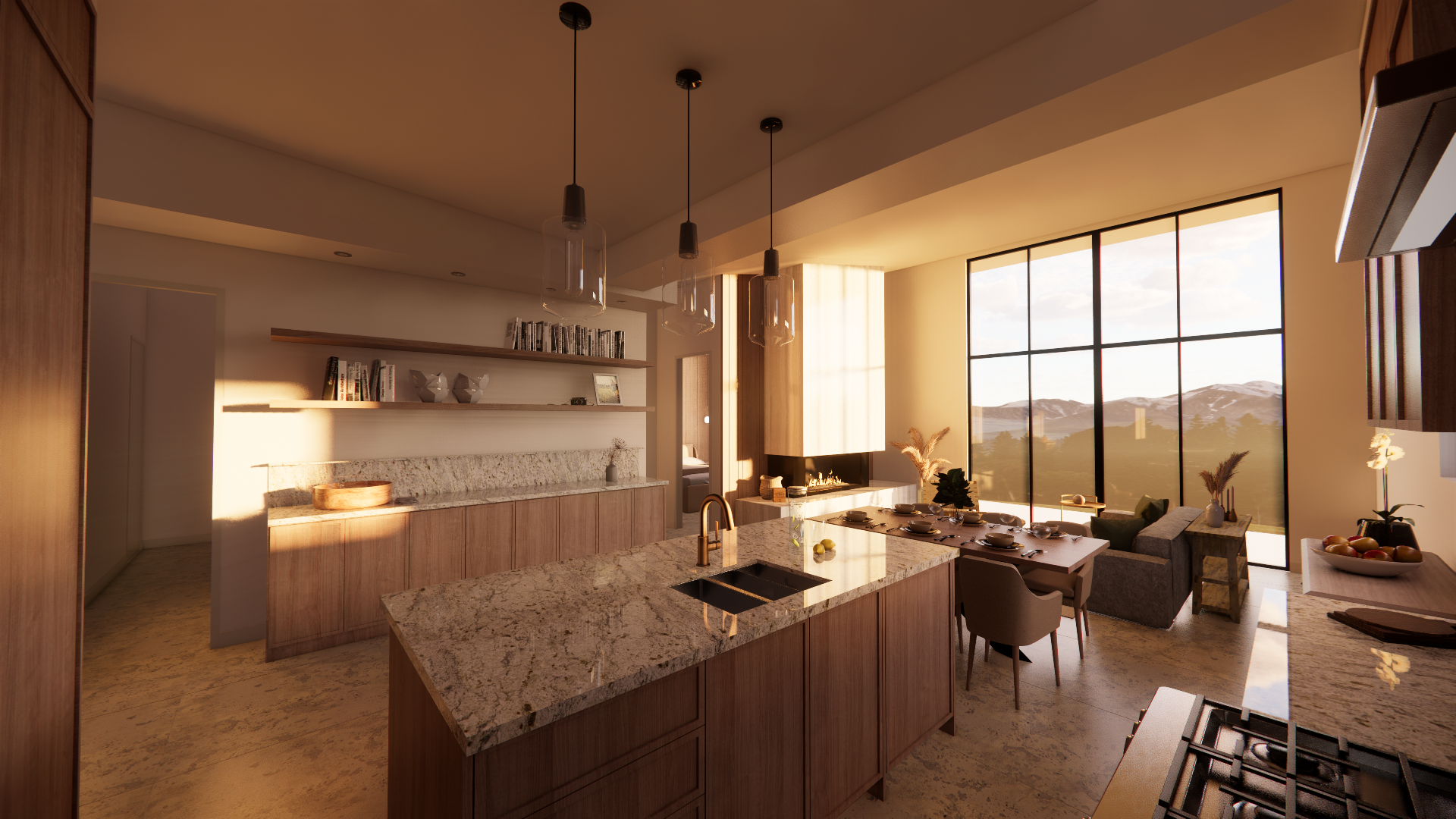 new interior design for 8 units in lake country bc