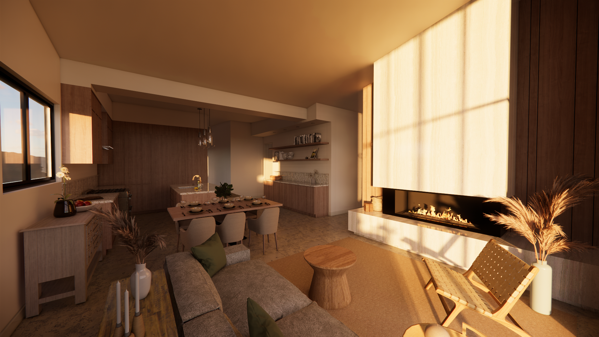 new interior design for 8 units in lake country bc