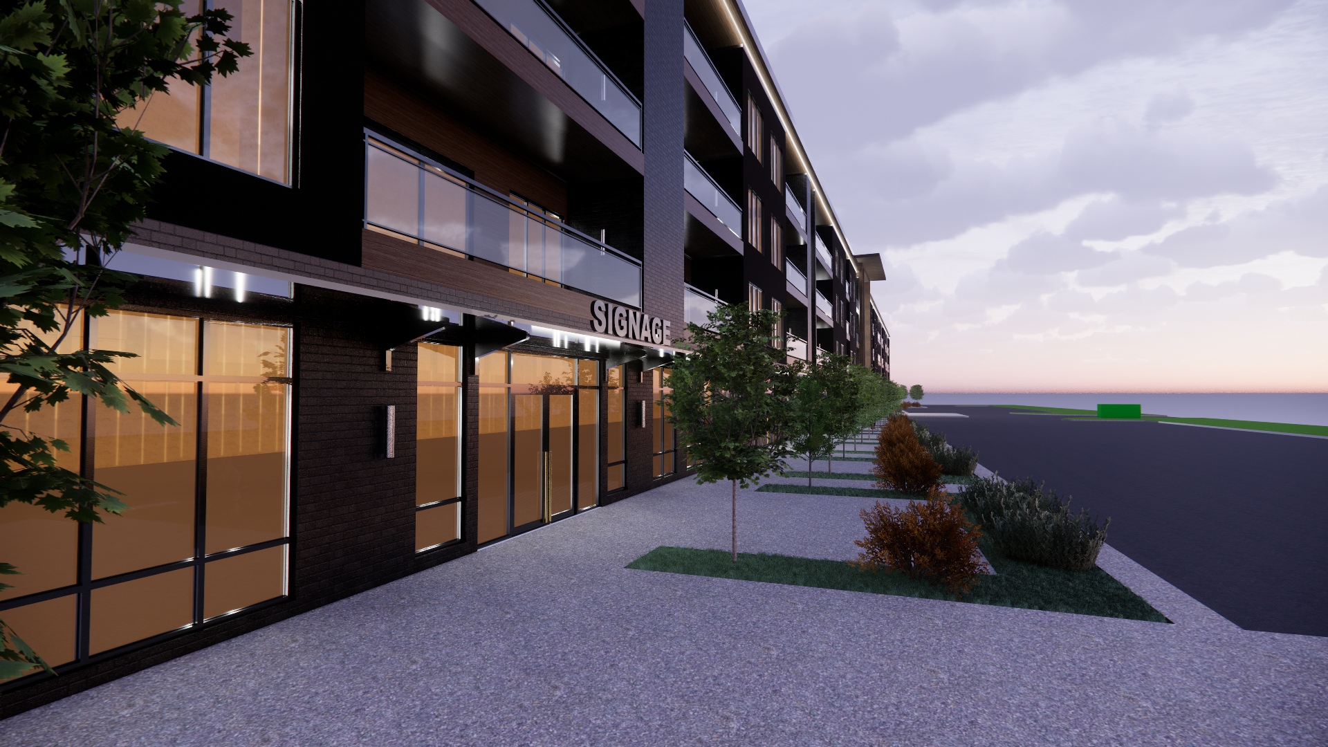 Rockport apartment building concept design