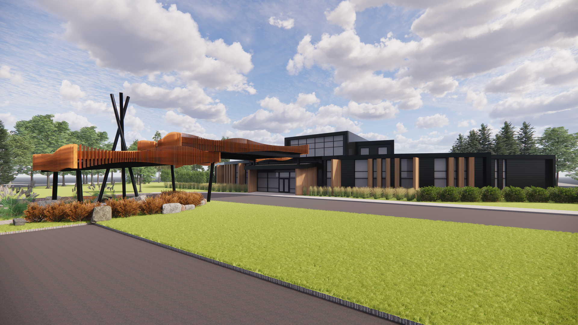 peguis child and family services building