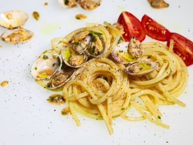 Spaghetti con le vongole
