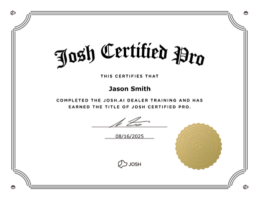 Certificate: 