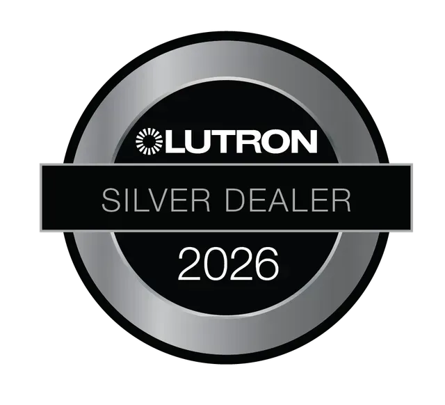 Lutron Silver Dealer 2026 badge