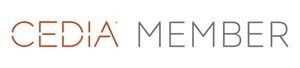 CEDIA MEMBER text in light brown and gray.