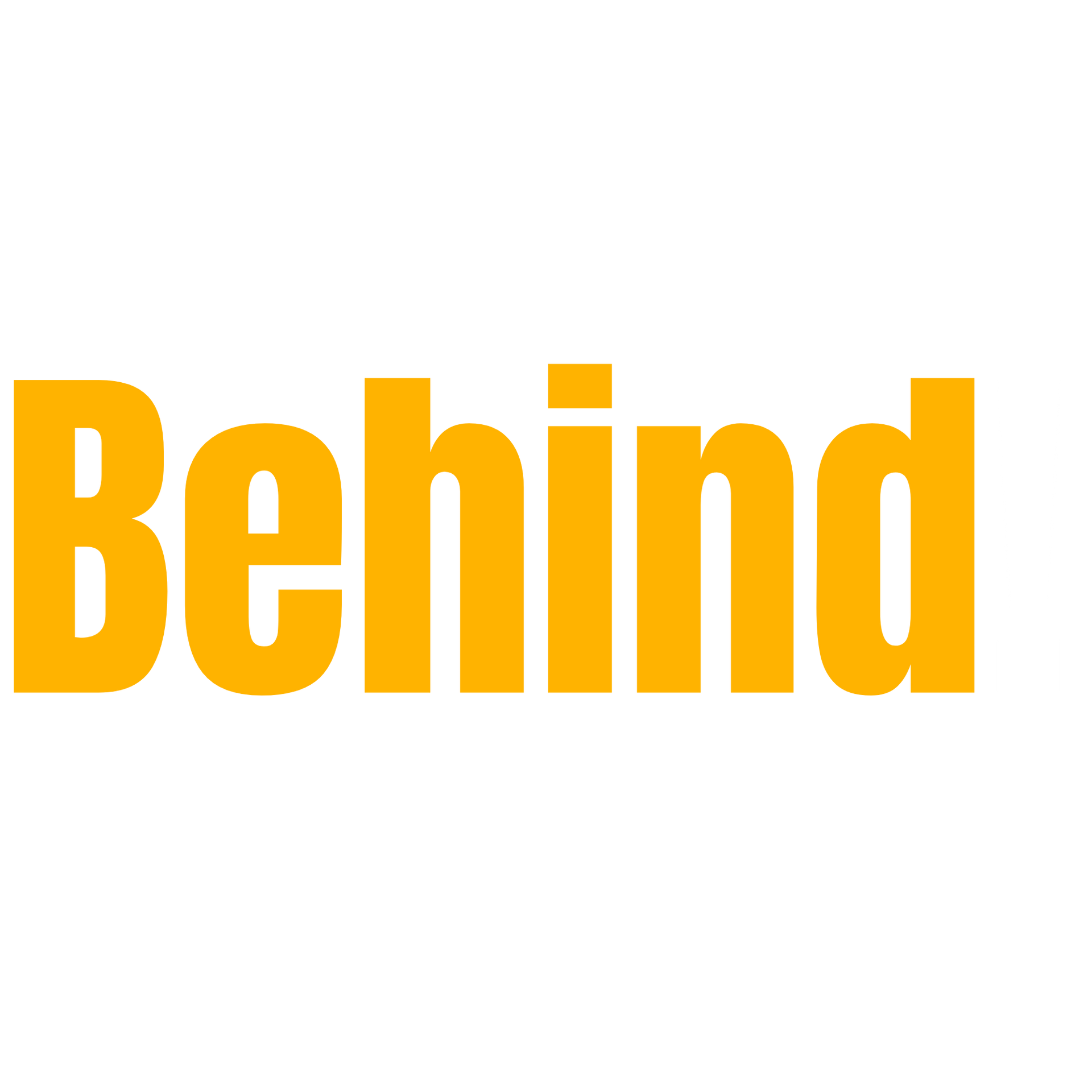 Behind Hospitality logo in brand yellow