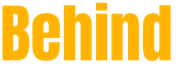 Behind Hospitality logo in brand yellow