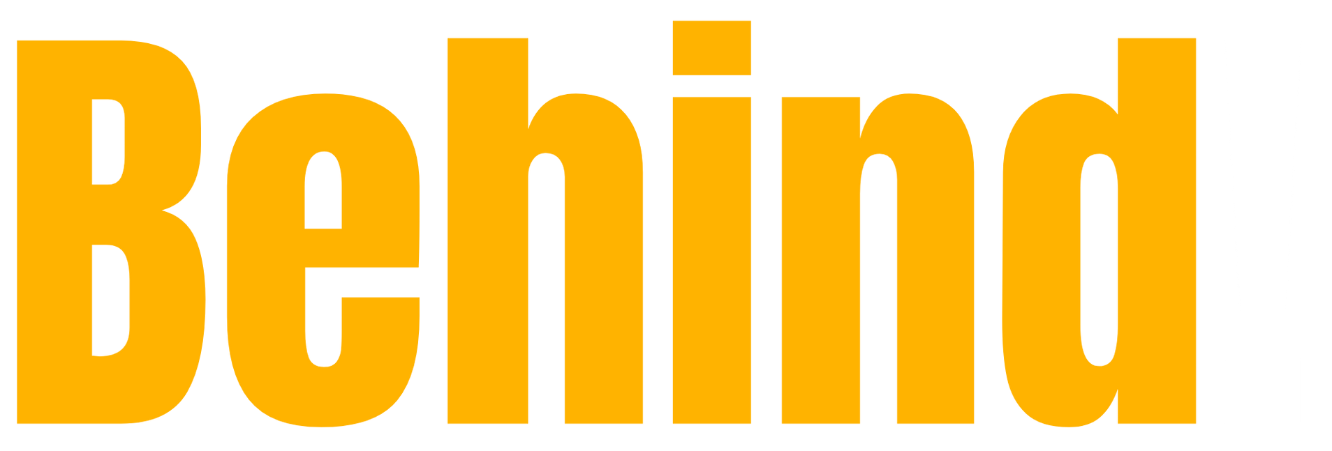 Behind Hospitality logo in brand yellow