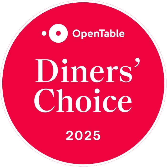 OpenTable Diners Choice award badge