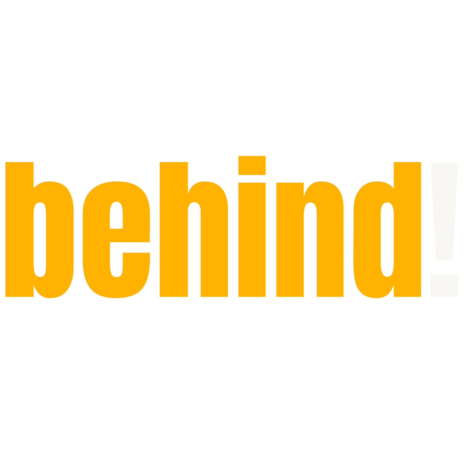 Behind Hospitality logo in brand yellow