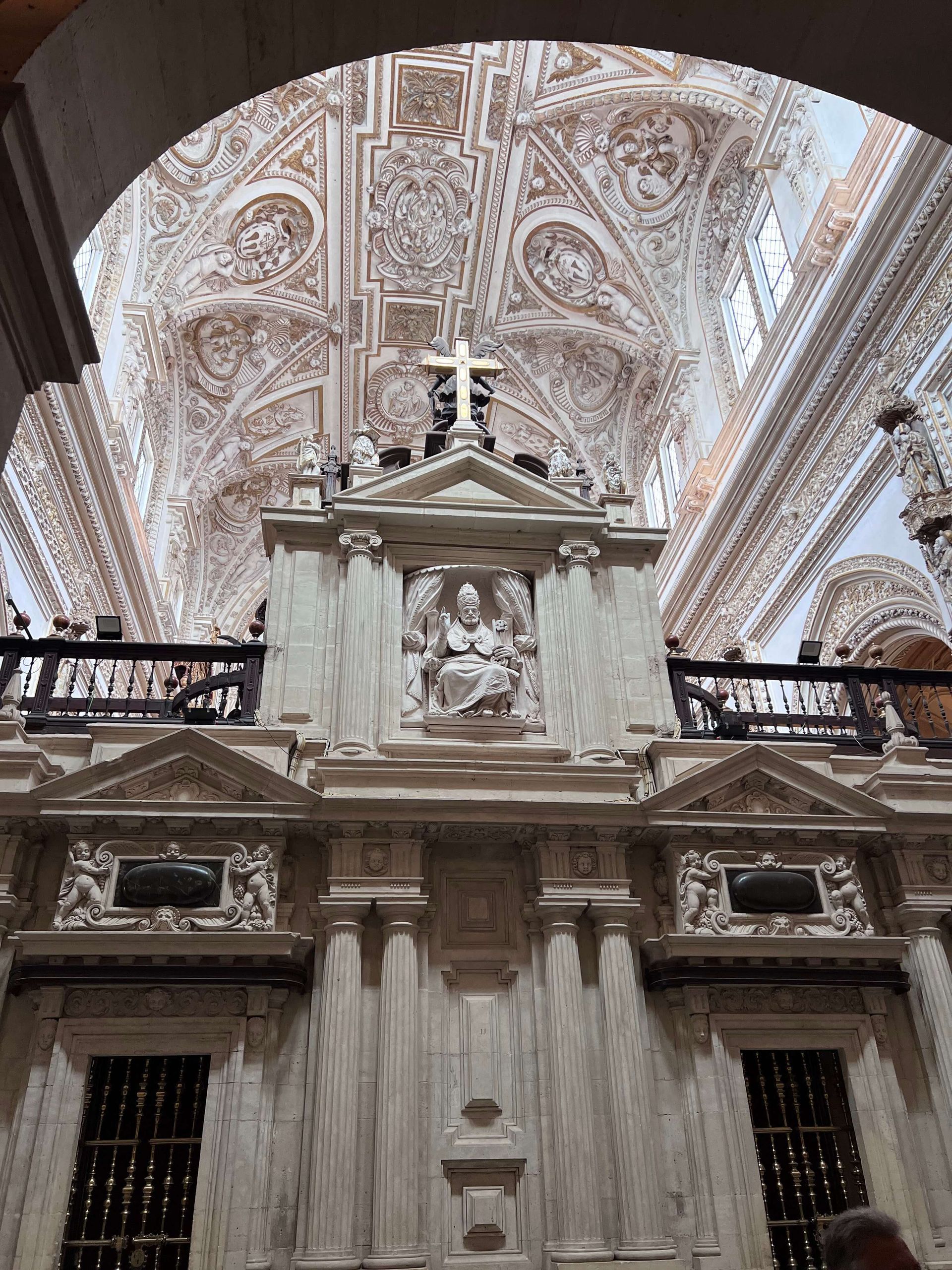 View inside of a church