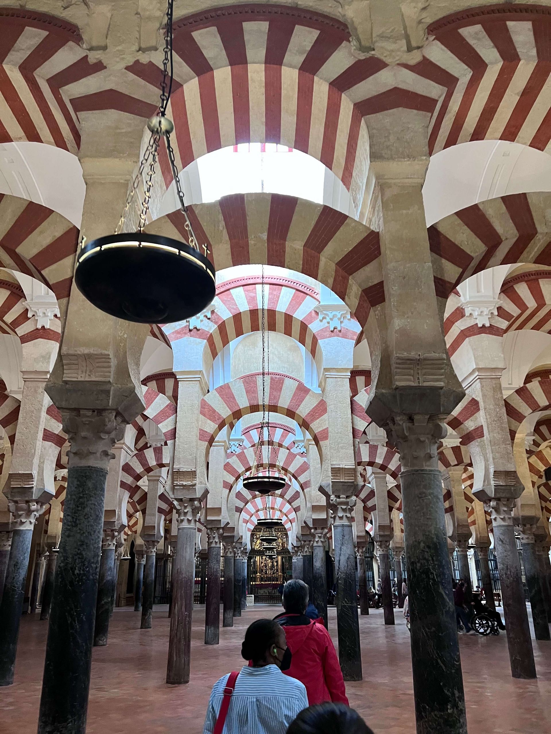 Ceiling inside of a Mosque