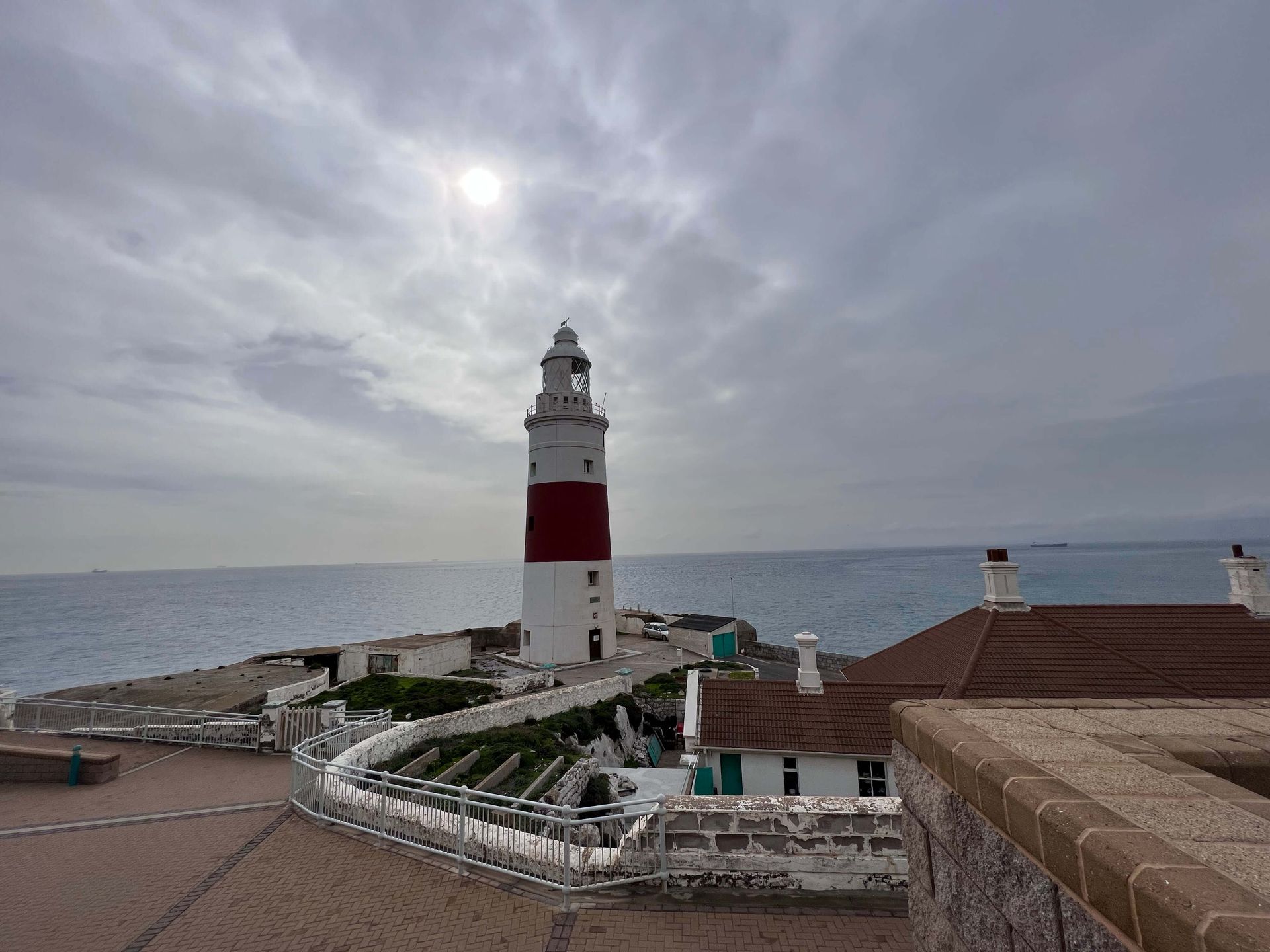 Lighthouse on the edge of Gibraltar