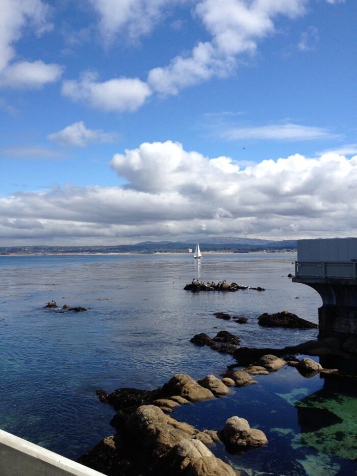 Sailboat in the distance