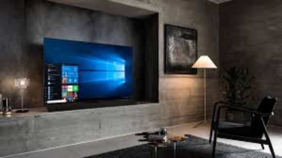 a drawing room which consist of monitor