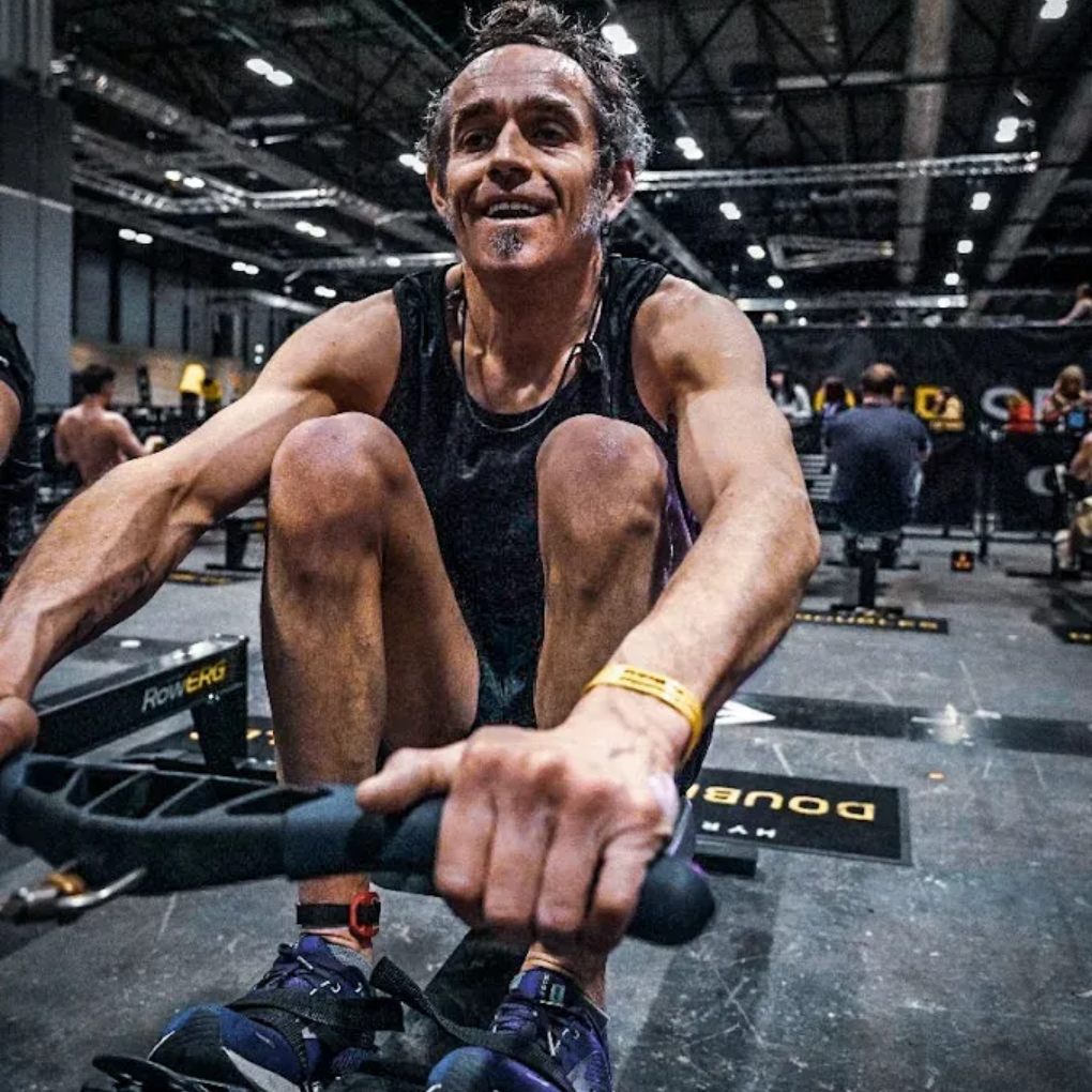 woman and man workout