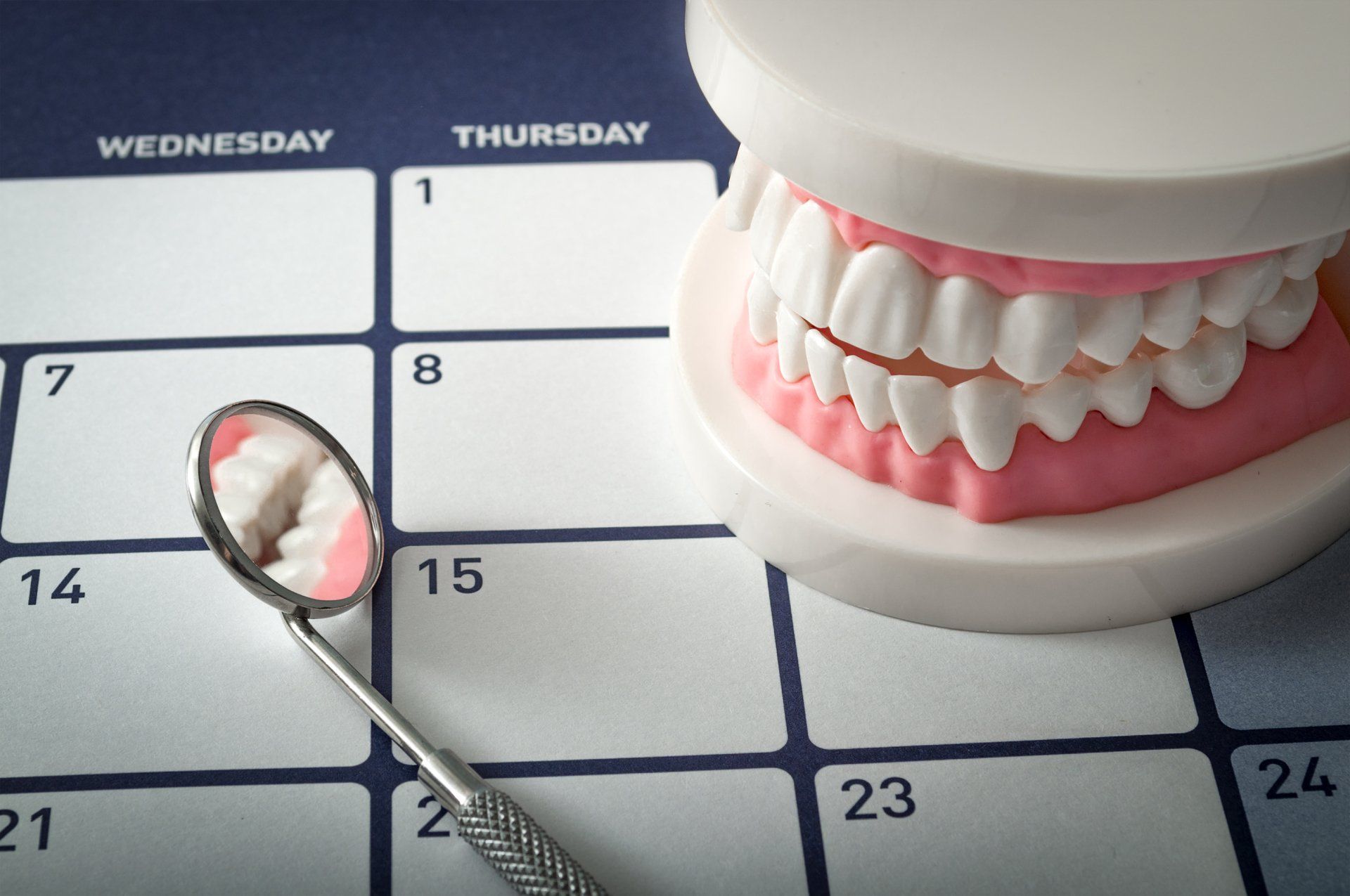 Preventive Dental Care — Mirror and Dentures in Richmond, VA