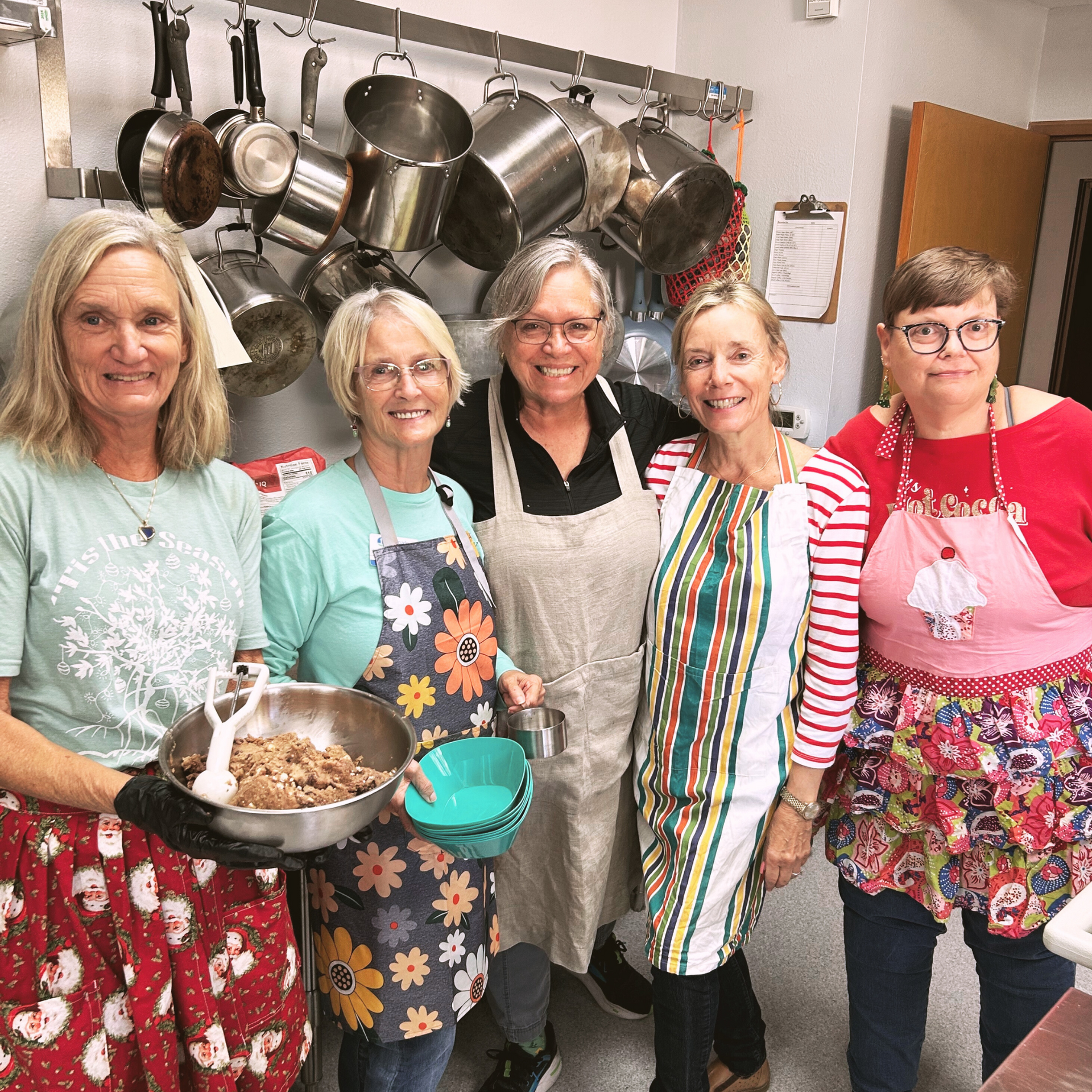 Ladies involved with Hospitality Care Ministry