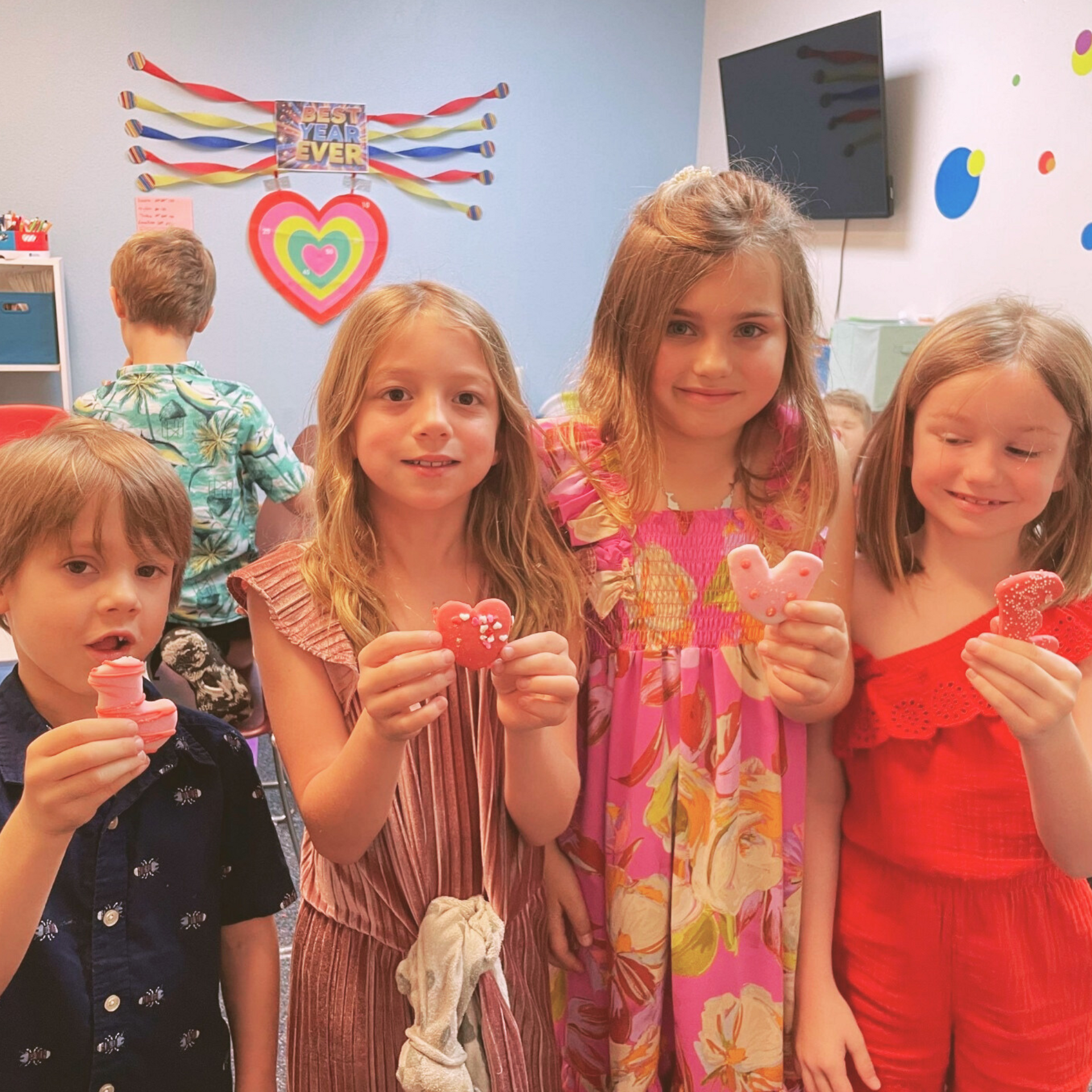 Kids at Sunday School at Coronado Community United Methodist Church