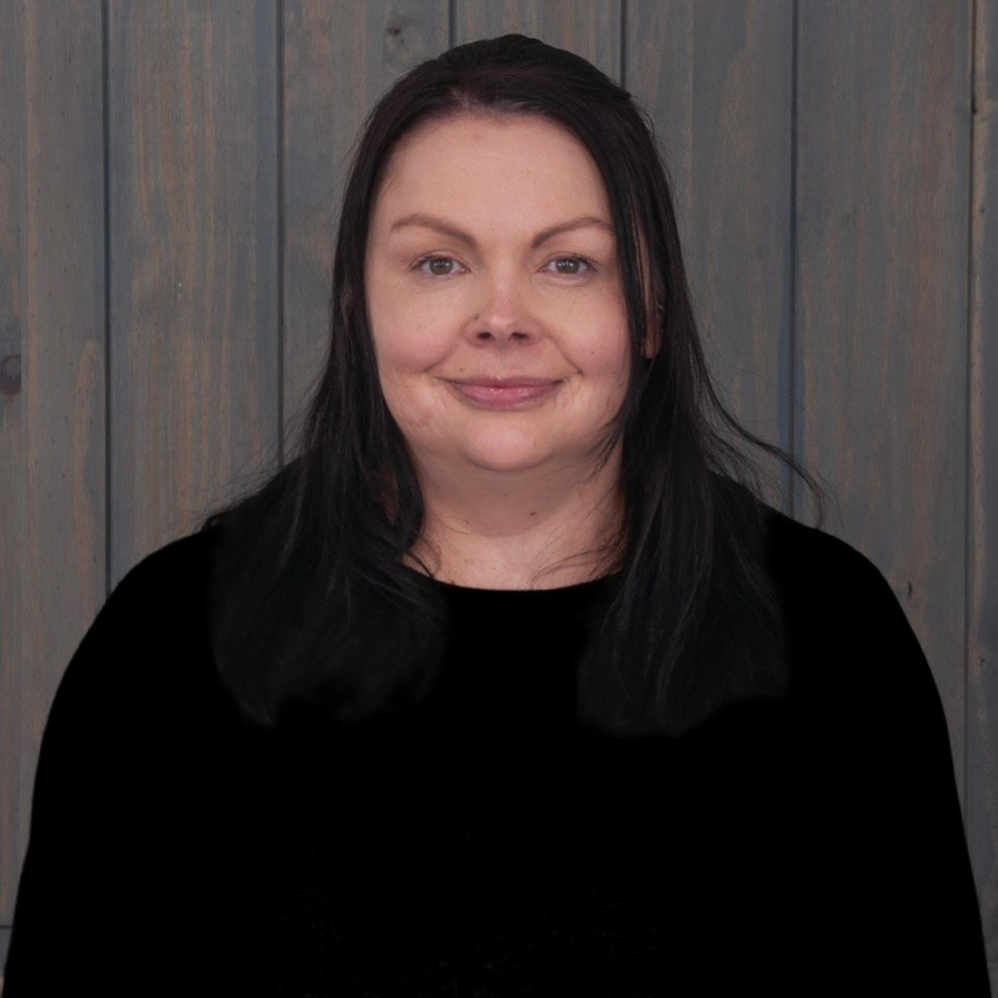 Picture of a Girl with a Black Shirt and Blonde Hair — Laramie, Wy — Luna Salon & Med Spa Picture of a Girl with a Black Shirt and Blonde Hair — Laramie, Wy — Luna Salon & Med Spa