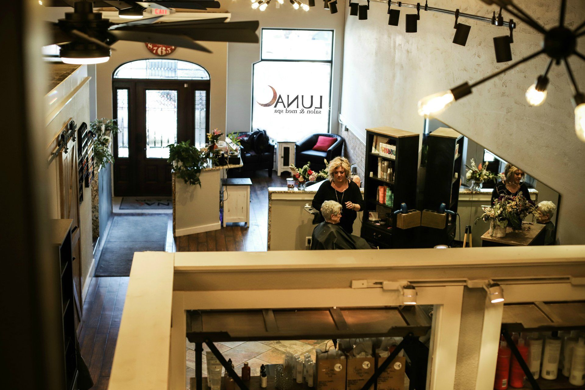 Female Eye With Long False Eyelashes — Laramie, WY — Luna Salon & Med Spa