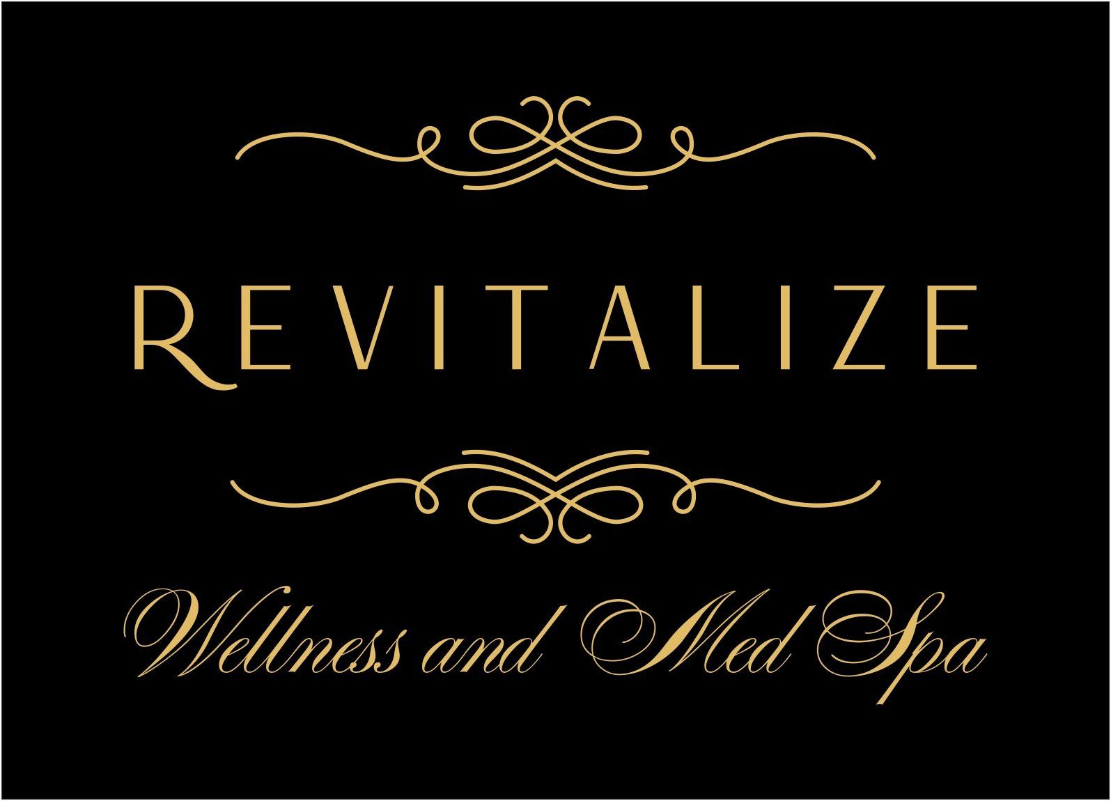 Revitalize Logo  — Laramie, WY — Luna Salon & Med Spa