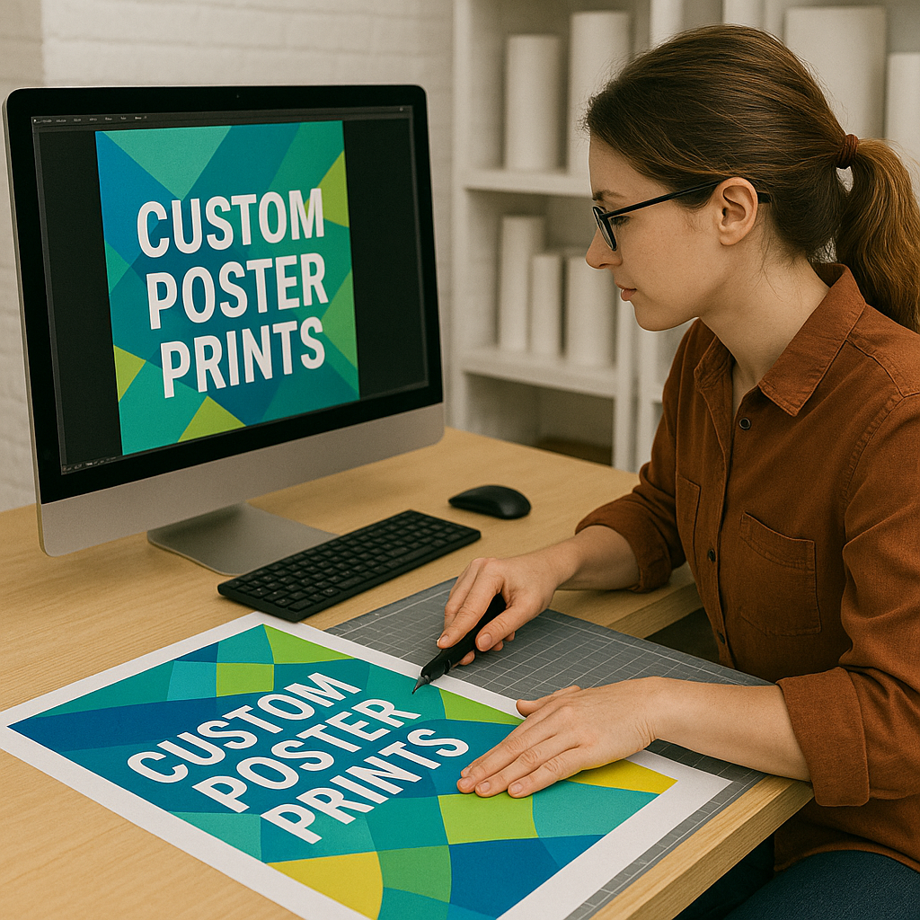 Custom poster prints showcasing vibrant visual storytelling from Mousegraphics in Tempe, AZ.