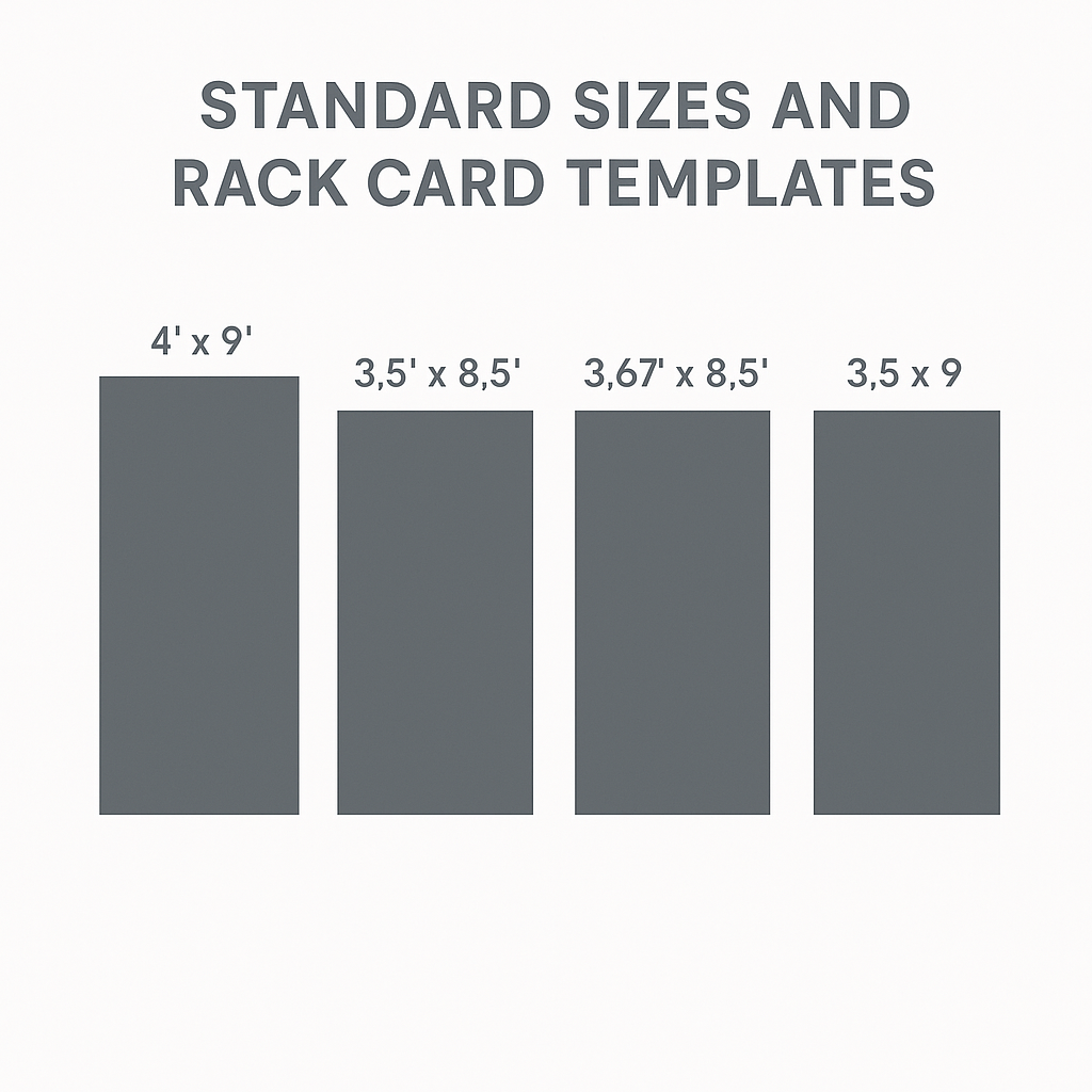 High-quality rack card templates for businesses in Danville, CA, by Prestige Printing.