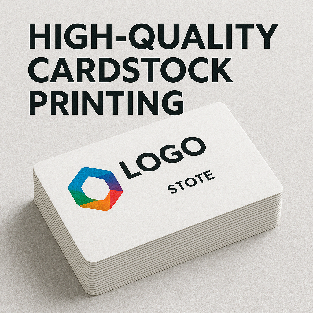 High-quality cardstock printing services in Concord, CA at Prestige Printing & Graphics.