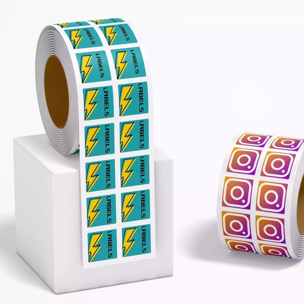 High-quality custom stickers printed by Mousegraphics in Tempe, AZ, showcasing vibrant colors and precise details.