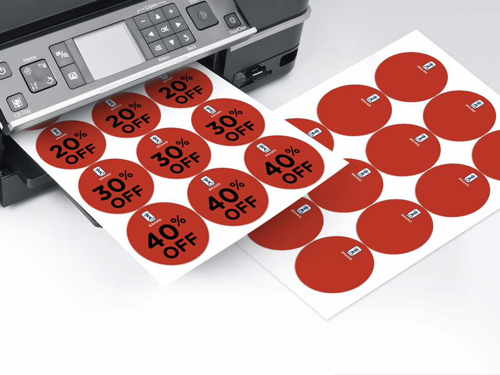 Weatherproof sticker printing solutions from Mousegraphics in Tempe, AZ, designed for durability and vibrant designs.