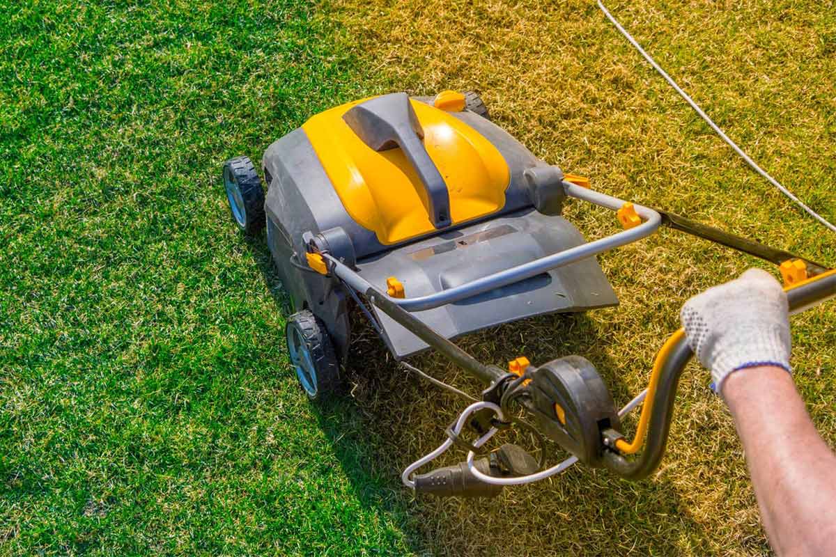 Lot Aeration — Yellow Aerator in Brownsville, TX