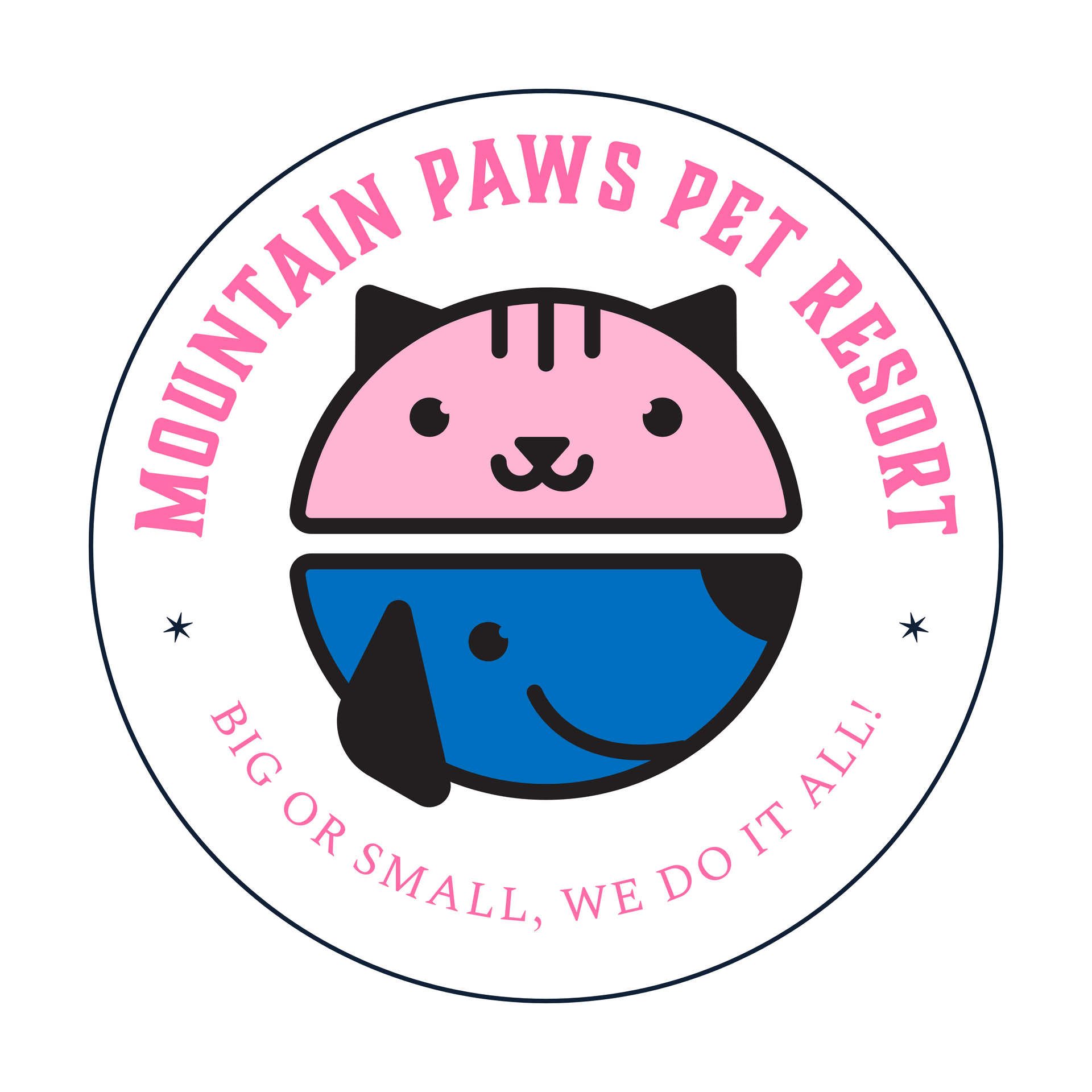 Playpen Pet Boarding & Grooming Logo