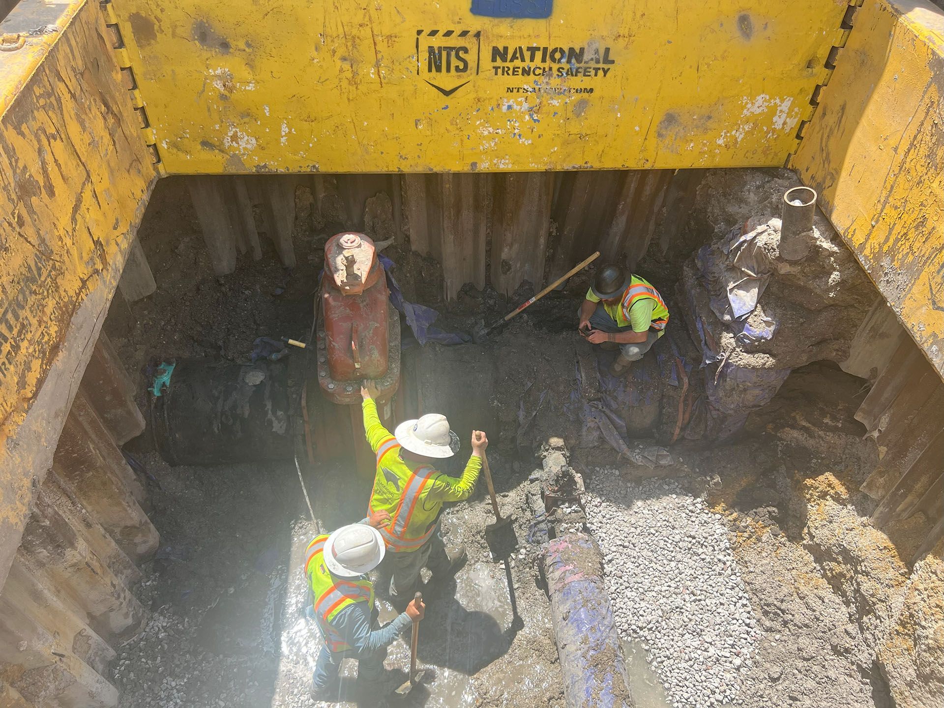 Reclaim Water Mains Work 2