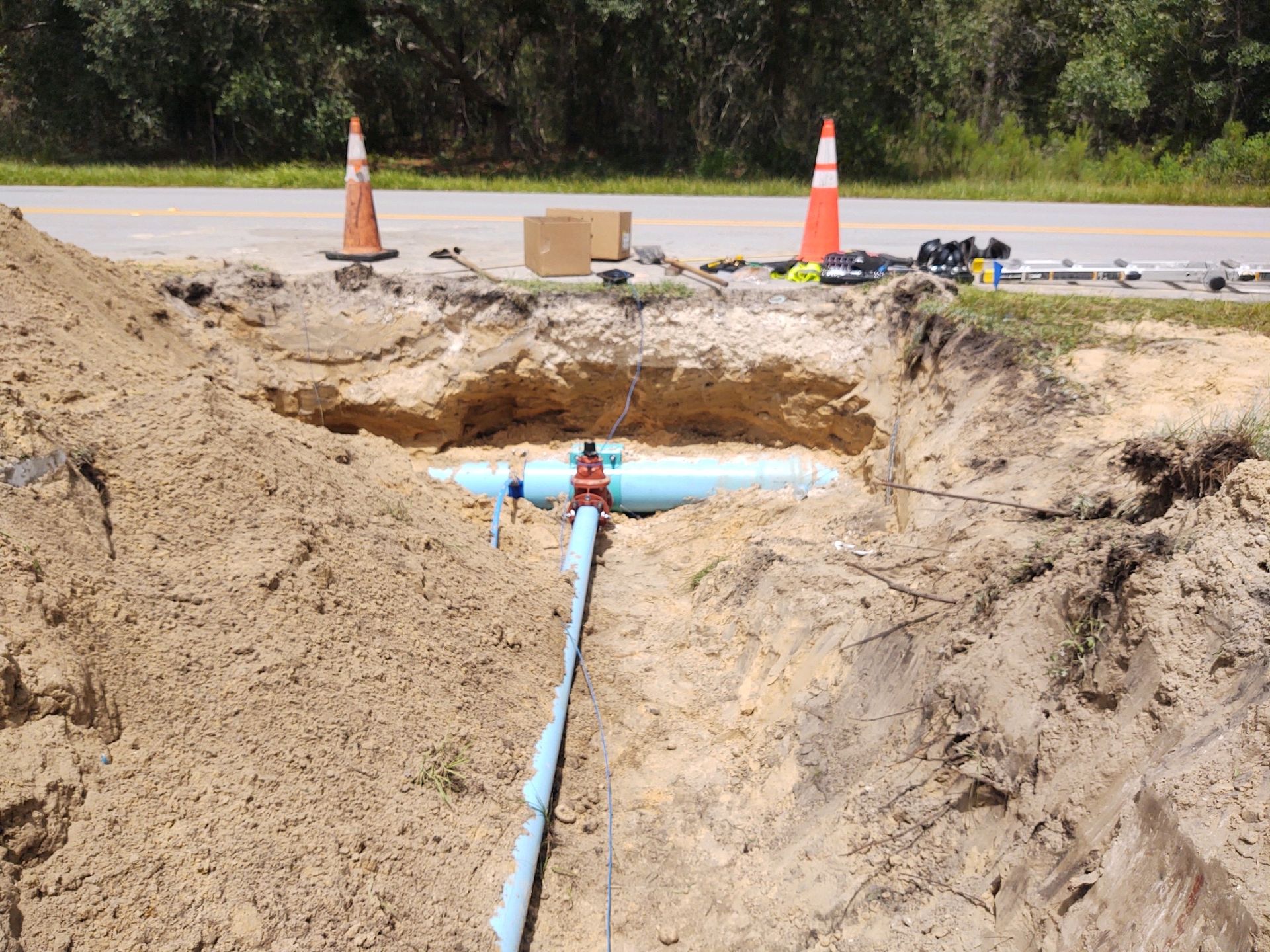 Water Mains Work 1