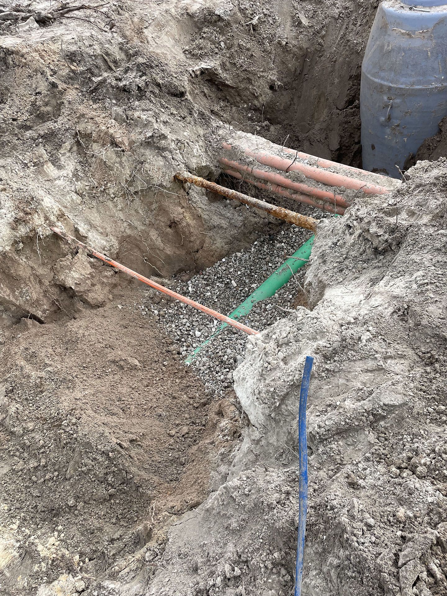 Sanitary Sewer Mains Work 4